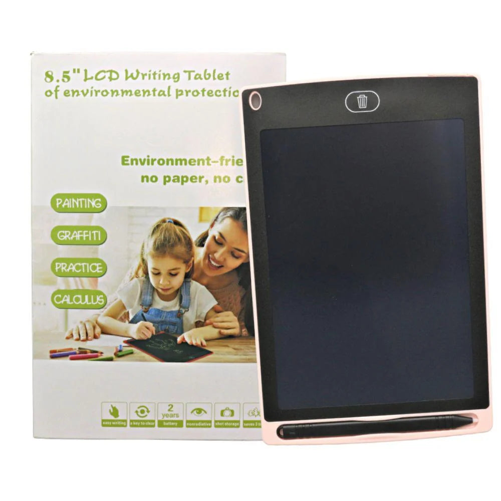 8.5-Inch Digital LCD Writing Tablet & Drawing Pad – Erasable E-Writer Board for Kids & Office