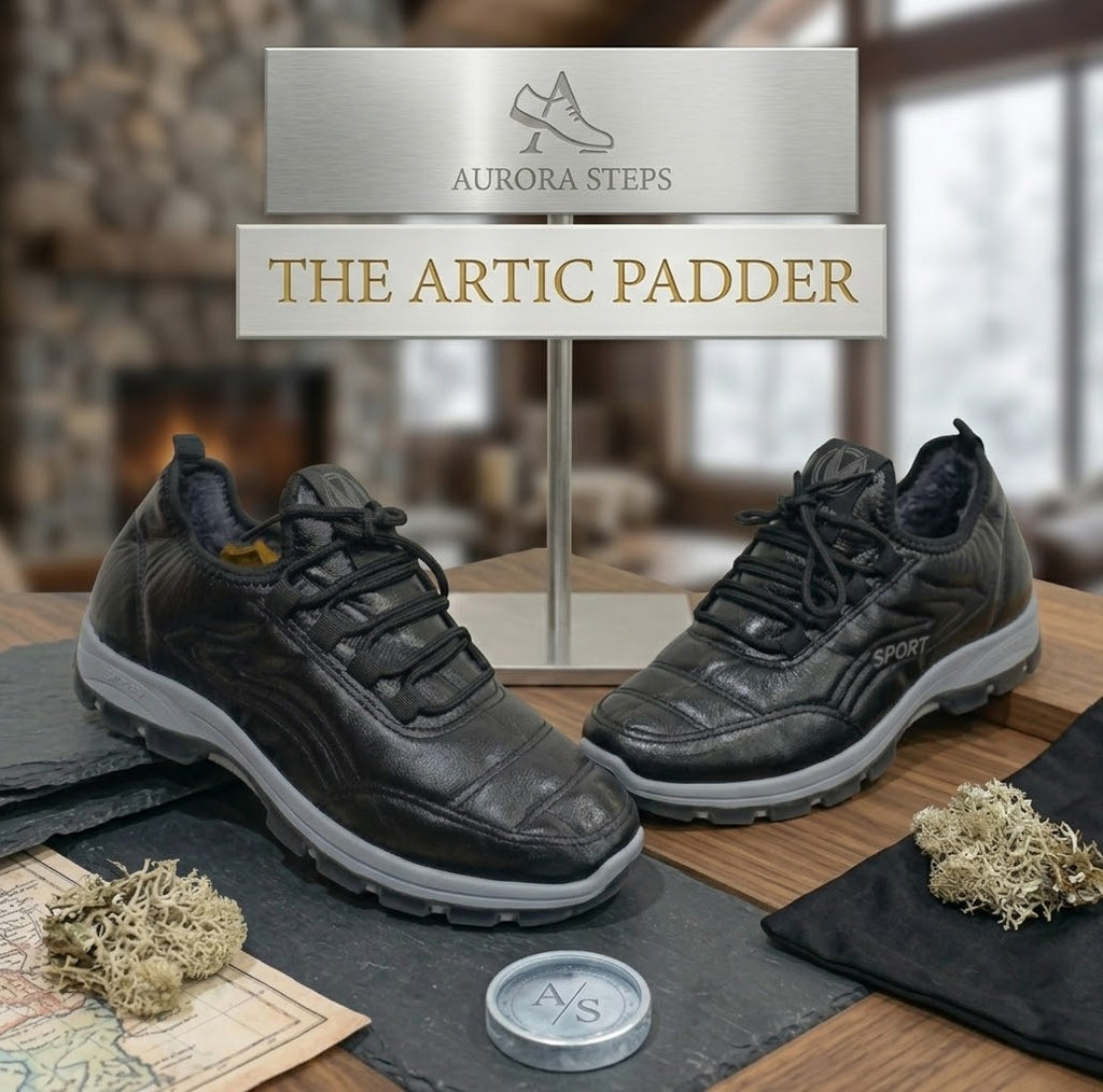 The Artic Padder – Black Sports Shoes