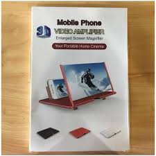 3D Mobile Phone Screen Magnifier – Portable Video Amplifier